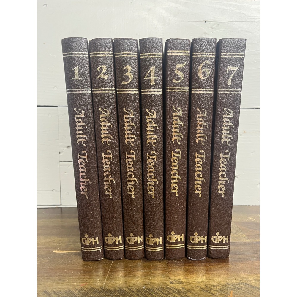 Radiant Life Adult Teacher Bible Lessons Volumes 1-7 GPH Evangelical Curriculum